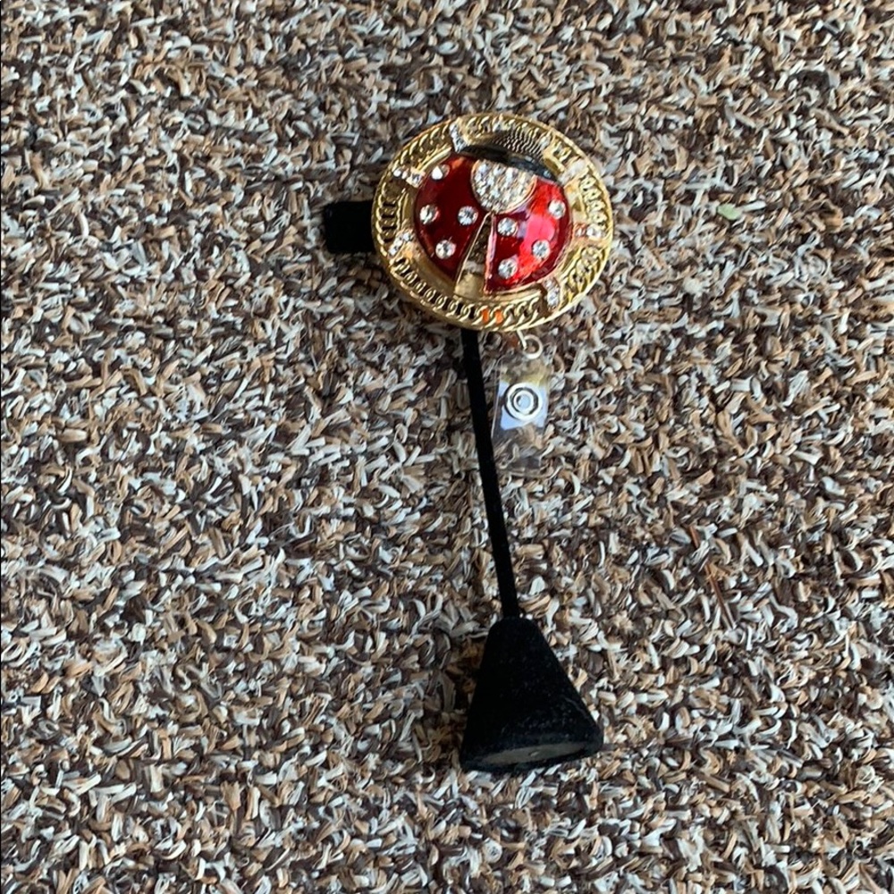 Pretty Ladybug 🐞 badge pull - Picture 4 of 7